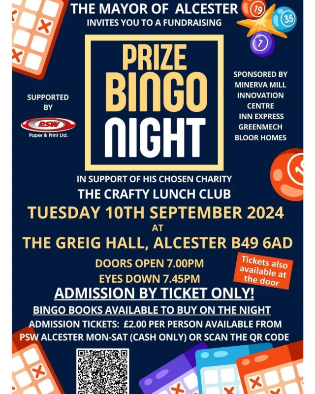 Tickets available now!